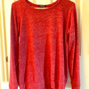 Comfy red sweatshirt